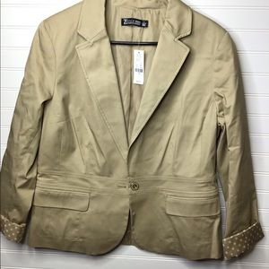 Tan blazer